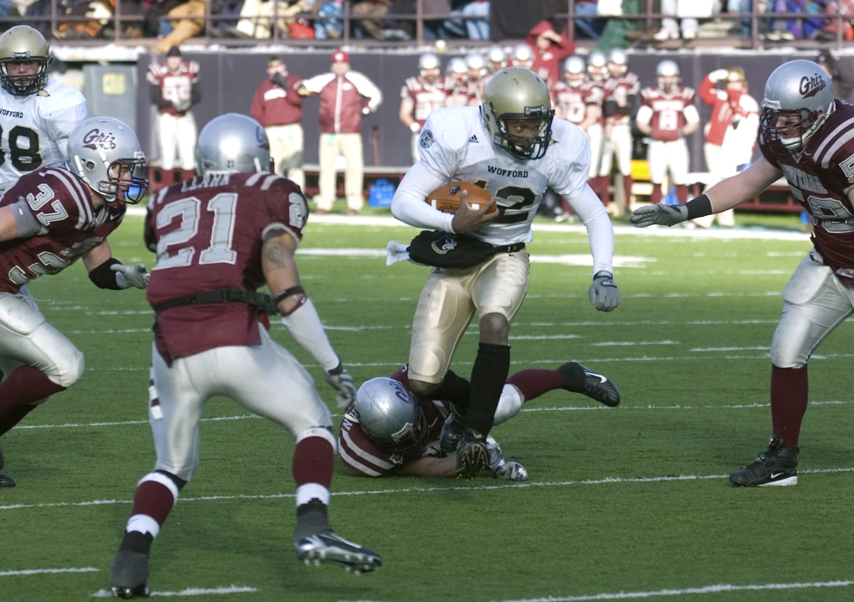 2007 NCAA FCS Playoffs, First Round — Wofford 23, Montana 22